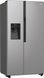 Холодильник SBS Gorenje, 179х70х92см, 2 двері, 376(190)л, А++, NF+, Інв., Зона св-ті, диспенсер, генератор льоду, Зовн. Диспл, нерж (NRR9185ESXL) 374807 фото 2