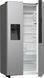 Холодильник SBS Gorenje, 179х70х92см, 2 двері, 376(190)л, А++, NF+, Інв., Зона св-ті, диспенсер, генератор льоду, Зовн. Диспл, нерж (NRR9185ESXL) 374807 фото 7