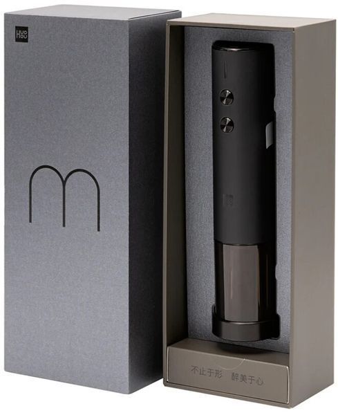 Електроштопор Xiaomi Electric Wine Opener (HU0120) Black 280011 фото