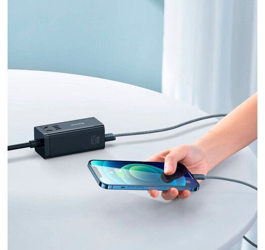 Кабель Baseus Dynamic Series Fast Charging Lightning 2.4A (1m) CALD000416 Slate Gray 272629 фото
