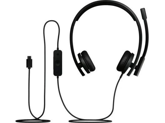 гарнітура LOGITECH H570e Corded Stereo BLACK-USB-C (981-001431) 354094 фото