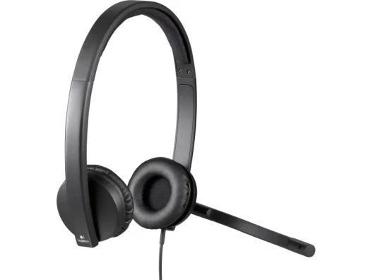 гарнітура LOGITECH H570e Corded Stereo BLACK-USB-C (981-001431) 354094 фото