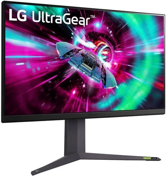 Монітор LG 31.5" 32GR93U-B 2xHDMI, DP, USB, Audio, IPS, 3840x2160, 144Hz, 1ms, DCI-P3 95%, G-SYNC, FreeSync, Pivot, HDR400 379534 фото