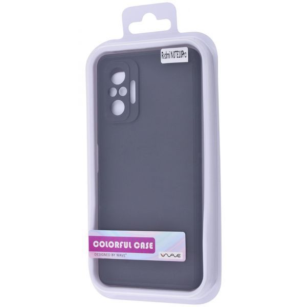 Чохол WAVE Colorful Case (TPU) Xiaomi Redmi Note 10 Pro black 340552 фото