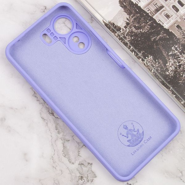Чохол Silicone Cover Lakshmi Full Camera (AAA) для Xiaomi Redmi 13C / Poco C65 Бузковий / Dasheen 286936 фото