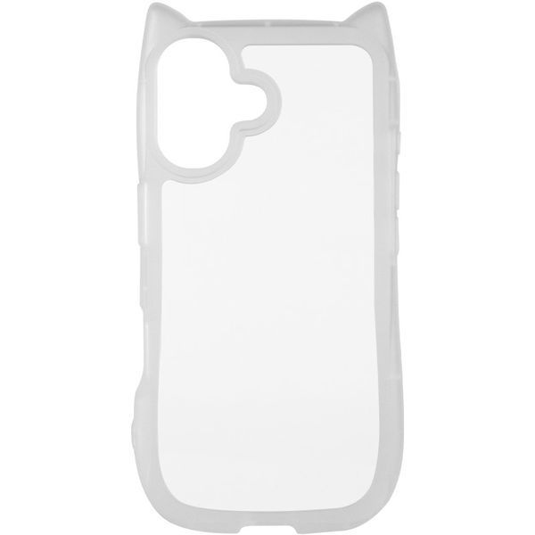 Чохол TPU Cat для Apple iPhone 16 Plus (6.7") Transparent 357648 фото