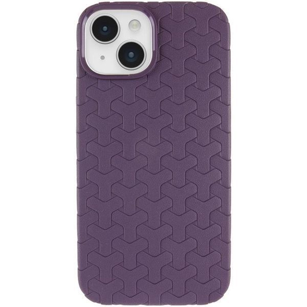 Чохол TPU Weaving для Apple iPhone 15 (6.1") Purple 328212 фото