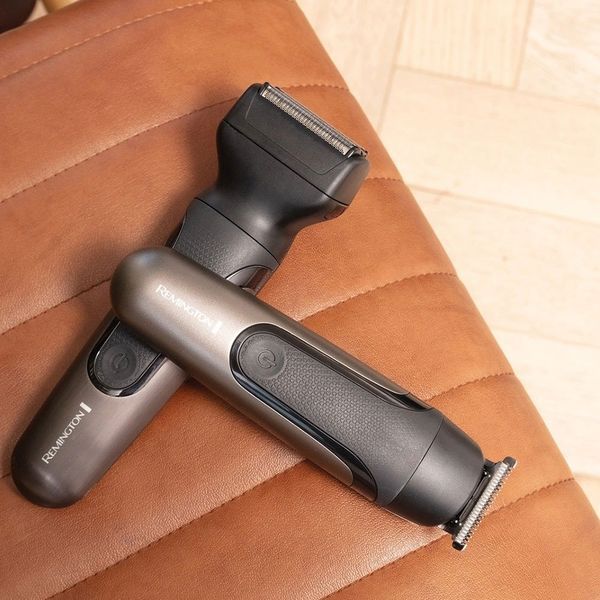 Тример Remington One, для бороди, вусів, голови, носа та тіла, акум., насадок-9, 60 хвил роботи, сталь, чорний (PG760) 370027 фото