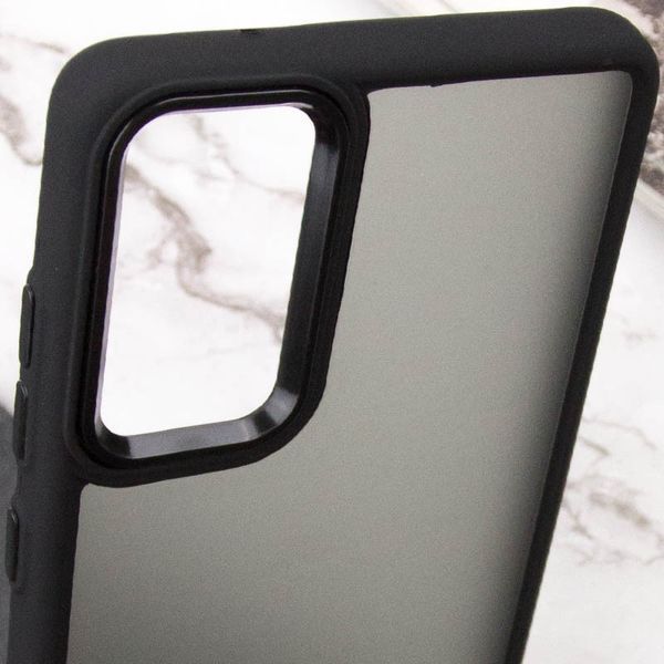 Чохол TPU+PC Lyon Frosted для Samsung Galaxy S20 FE Black 273539 фото