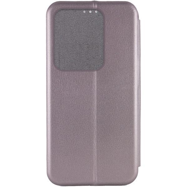 Шкіряний чохол (книжка) Classy для Oppo A3 4G / А3х 4G Сірий 328084 фото