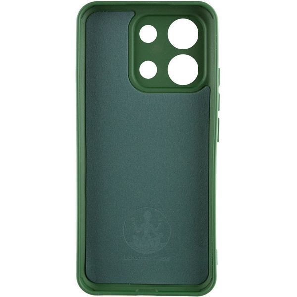 Чохол Silicone Cover Lakshmi Full Camera (AA) для Xiaomi Poco X6 Pro Зелений / Dark green 347697 фото