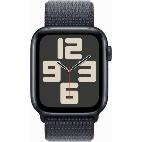 Apple Watch SE 2024 GPS 44mm Midnight Aluminium Case With Ink Sport Loop MXEP3 322274 фото