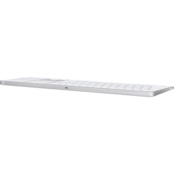 Apple Magic Keyboard with Touch ID and Numeric Keypad for Mac with Apple silicon USB-C White Keys (MXK73) 343875 фото