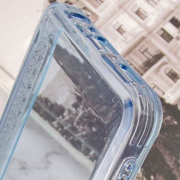 Чохол TPU Starfall Clear для Oppo A17 Блакитний 270432 фото
