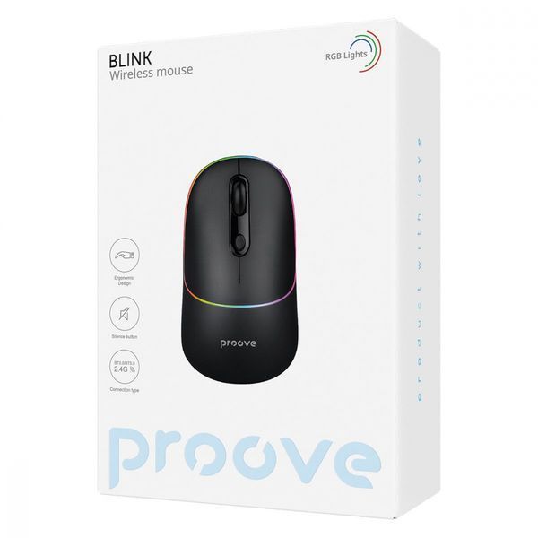 Бездротова миша Proove Blink (WMBL00002001) Black 339047 фото