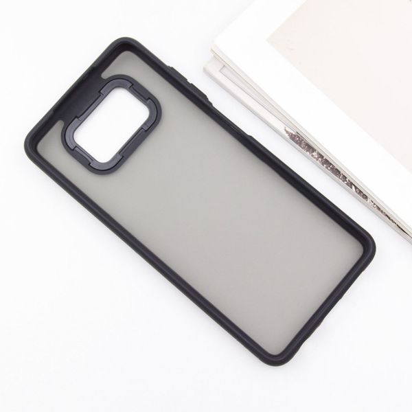 Чохол TPU+PC Lyon Frosted для Xiaomi Poco X3 NFC / Poco X3 Pro Black 326167 фото