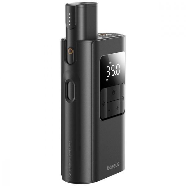 Портативний Міні Насос Baseus PrimeTrip VA1 2-in-1 (C11169001121-00) black 359705 фото