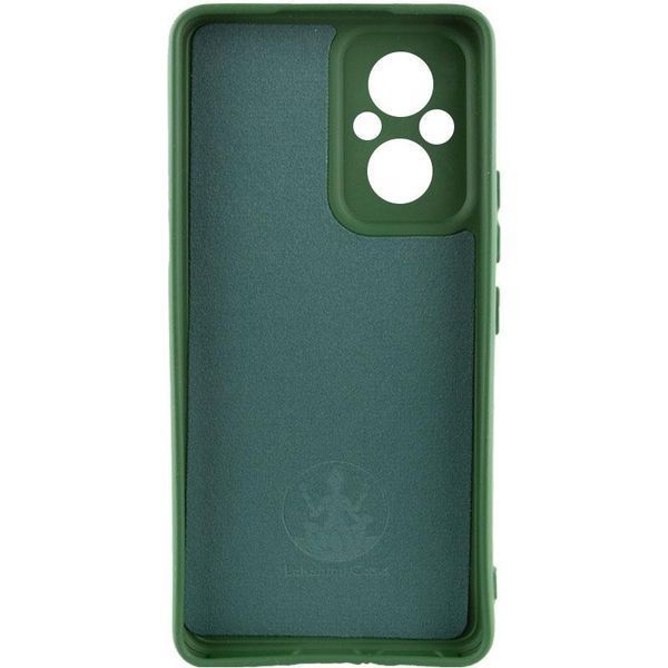 Чохол Silicone Cover Ummi Lakshmi Full Camera (AA) для Xiaomi Poco M5 Зелений / Dark green 399585 фото