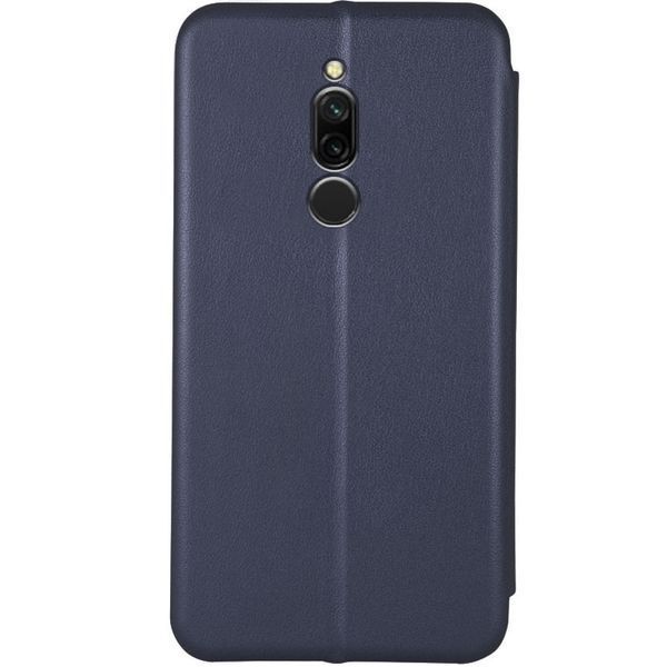 Шкіряний чохол (книжка) Classy для Xiaomi Redmi 8 Темно-синій 278443 фото