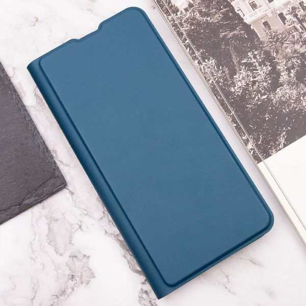 Шкіряний чохол книжка GETMAN Elegant (PU) для TECNO Camon 19 Синій 269625 фото