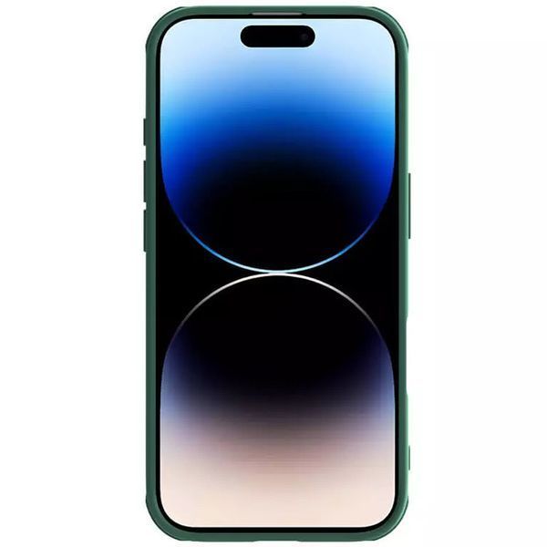 Карбонова накладка Nillkin CamShield Pro для Apple iPhone 16 (6.1") Deep Green 361220 фото