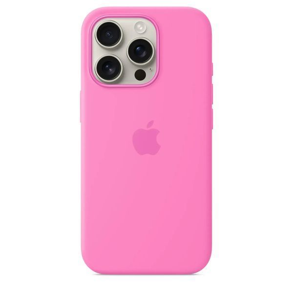 Чохол-накладка Apple iPhone 16 Pro Apple Silicone Case MagSafe Peony 357459 фото