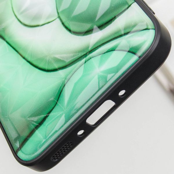 TPU+PC чохол Prisma BubbleGum для Samsung Galaxy A55 3D Green 328566 фото