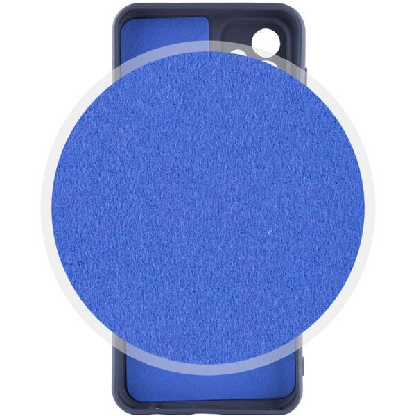 Чохол TPU GETMAN Liquid Silk Full Camera для Samsung Galaxy S22 Ultra Синій / Navy Blue 345445 фото