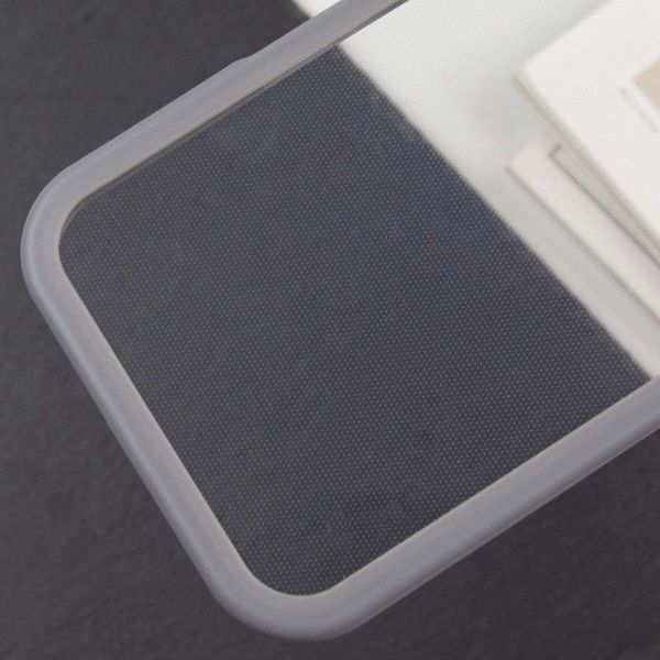TPU чохол Transparent + Colour 1,5mm для Apple iPhone 14 Pro (6.1") Grey 296088 фото