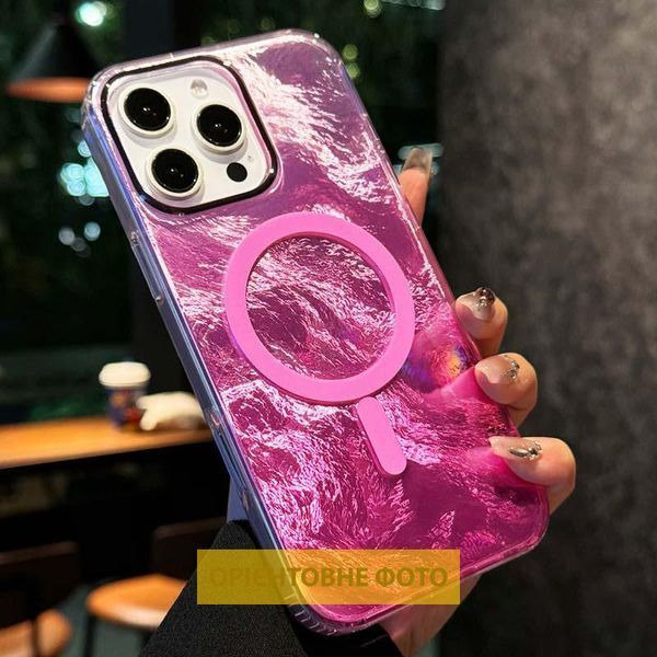 Чохол TPU Shiny Mountain (MagFit) для Apple iPhone 17 Air (6.6") Pink 392967 фото