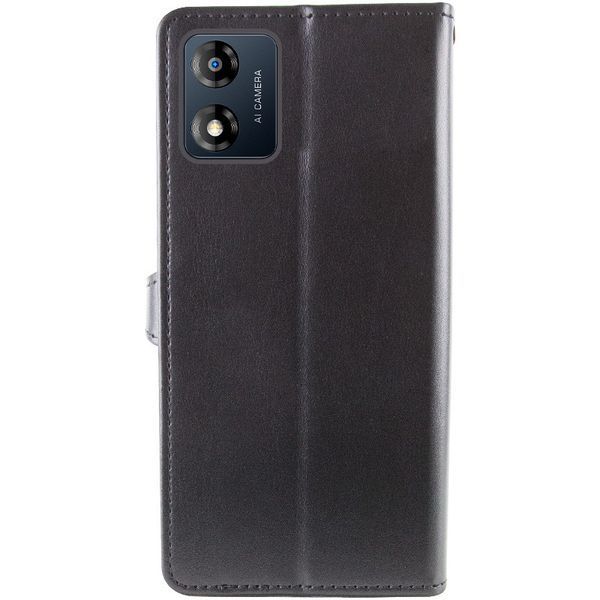Шкіряний чохол-книжка GETMAN Gallant (PU) для Motorola Moto E13 Чорний 358663 фото