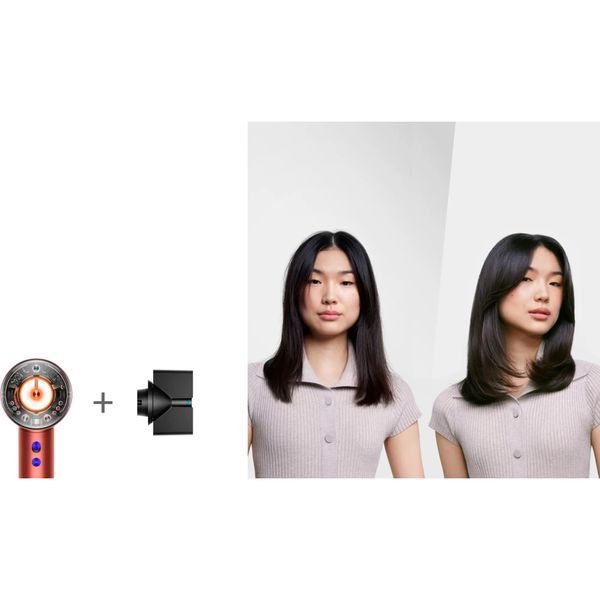 Фен Dyson Supersonic HD16 Nural Strawberry Bronze/Blush Pink (561725-01) з боксом EU 324063 фото