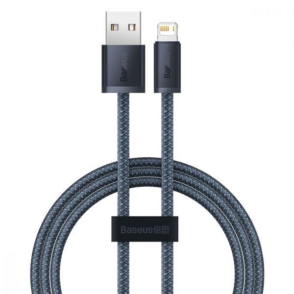 Кабель Baseus Dynamic Series Fast Charging Lightning 2.4A (1m) CALD000416 Slate Gray 272629 фото