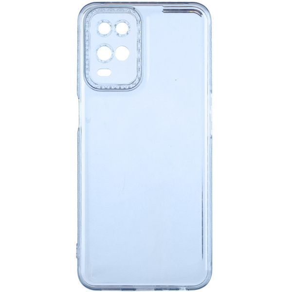 Чохол TPU Starfall Clear для Oppo A17 Блакитний 270432 фото