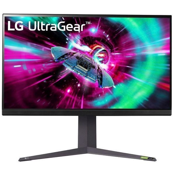 Монітор LG 31.5" 32GR93U-B 2xHDMI, DP, USB, Audio, IPS, 3840x2160, 144Hz, 1ms, DCI-P3 95%, G-SYNC, FreeSync, Pivot, HDR400 379534 фото