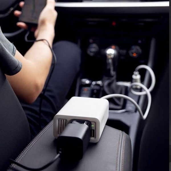 Автомобильный инвертор Xiaomi Lydsto Vehicle Inverter Standard YM-CZNBQ01 White 280014 фото