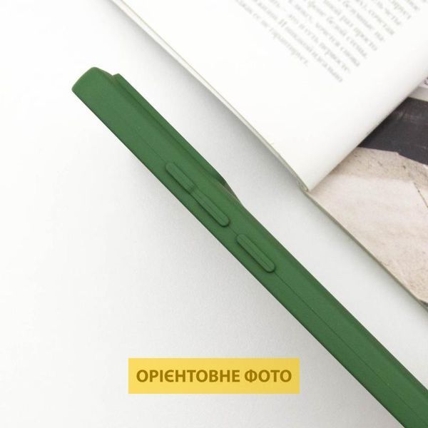 Чохол TPU GETMAN Liquid Silk Full Camera для Xiaomi Poco X6 / Note 13 Pro 5G Зелений / Dark green 397754 фото