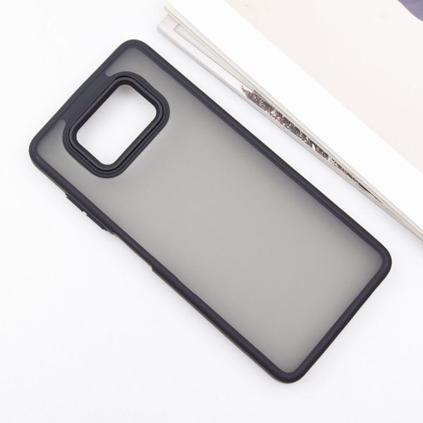 Чохол TPU+PC Lyon Frosted для Xiaomi Poco X3 NFC / Poco X3 Pro Black 326167 фото