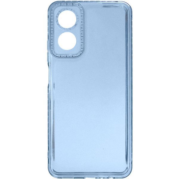 Чохол TPU Starfall Clear для Oppo A17 Блакитний 270432 фото