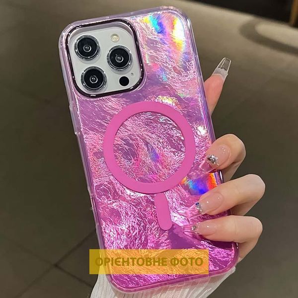 Чохол TPU Shiny Mountain (MagFit) для Apple iPhone 17 Air (6.6") Pink 392967 фото