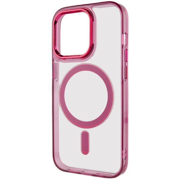 Чохол TPU Iris with MagSafe для Apple iPhone 13 Pro Max (6.7") Бордовий 272134 фото