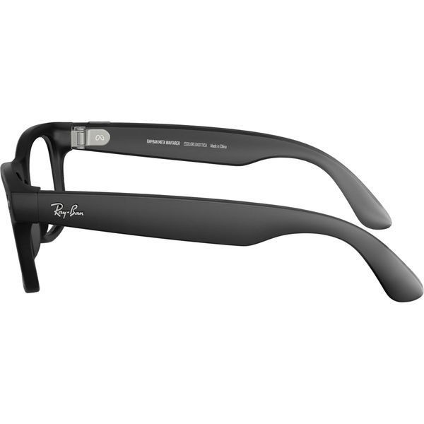 Розумні окуляри RAY-BAN | META WAYFARER Standard - Matte Black / Clear to Graphite Green Transitions (RW4006 601S1M 50-22) 358377 фото