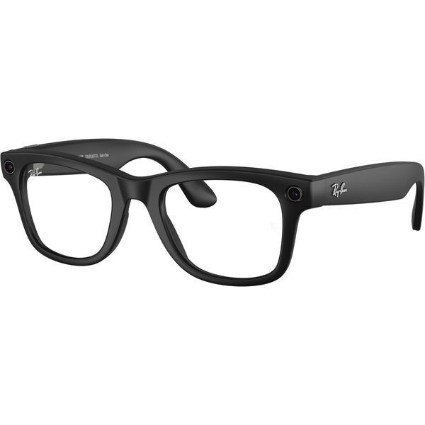 Розумні окуляри RAY-BAN | META WAYFARER Standard - Matte Black / Clear to Graphite Green Transitions (RW4006 601S1M 50-22) 358377 фото