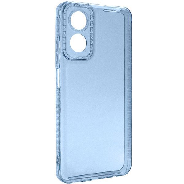 Чохол TPU Starfall Clear для Oppo A17 Блакитний 270432 фото