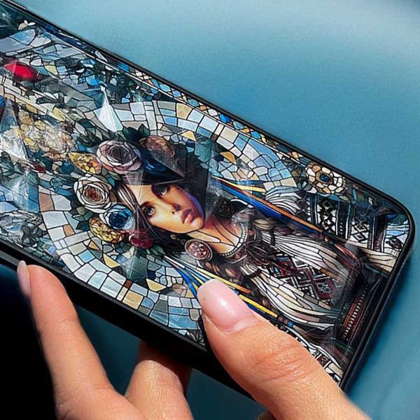 TPU+PC чохол Prisma Ladies для Samsung Galaxy A05s Mosaic 288444 фото