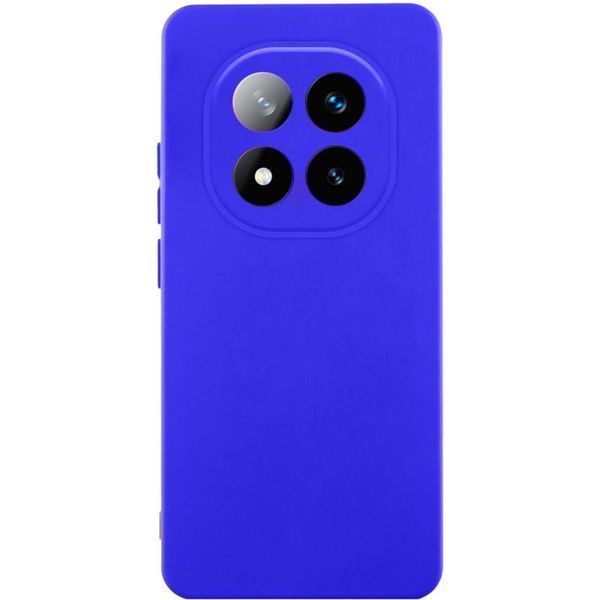 Чохол TPU GETMAN Liquid Silk Full Camera для Xiaomi Redmi Note 14 Pro+ 5G Блакитний / Blue 357191 фото