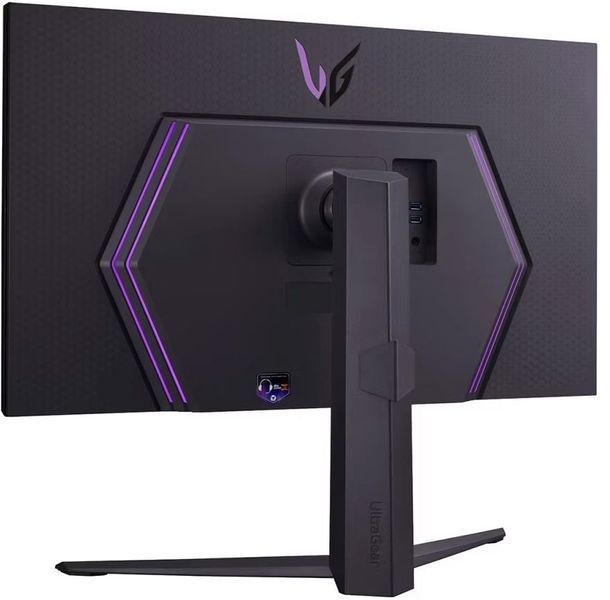 Монітор LG 31.5" 32GR93U-B 2xHDMI, DP, USB, Audio, IPS, 3840x2160, 144Hz, 1ms, DCI-P3 95%, G-SYNC, FreeSync, Pivot, HDR400 379534 фото