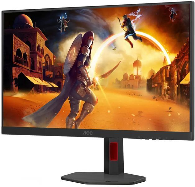 Монiтор TFT AOC 27" Q27G4ZR IPS QHD 260Hz 400nit 2*HDMI DP Pivot MM Black/Red 382489 фото