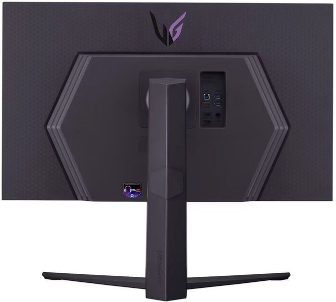 Монітор LG 31.5" 32GR93U-B 2xHDMI, DP, USB, Audio, IPS, 3840x2160, 144Hz, 1ms, DCI-P3 95%, G-SYNC, FreeSync, Pivot, HDR400 379534 фото