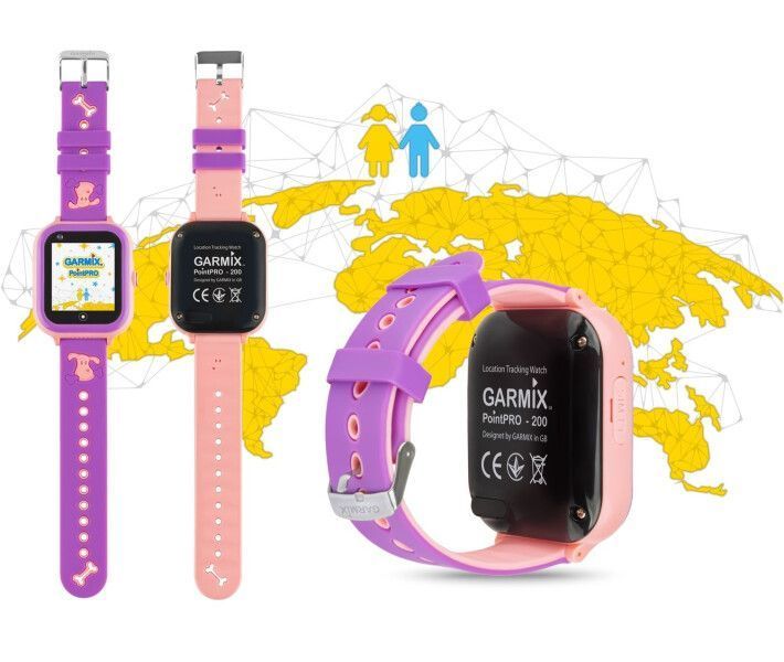 Смарт-годинник Для дітей GARMIX PointPRO-200 4G PINK Рожевий 275365 фото